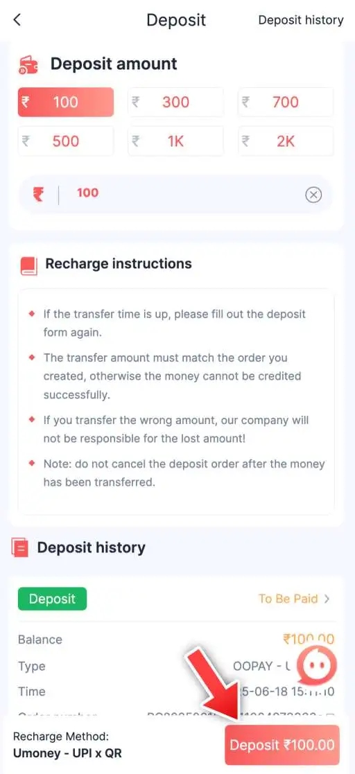 How to Deposit Money on Daman Games 4